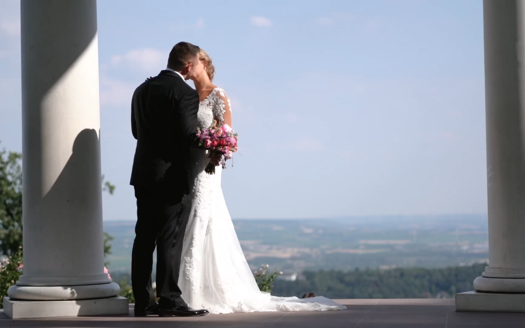 Hochzeit in Rüdesheim – Am Bahnhof – Rhein in Flammen