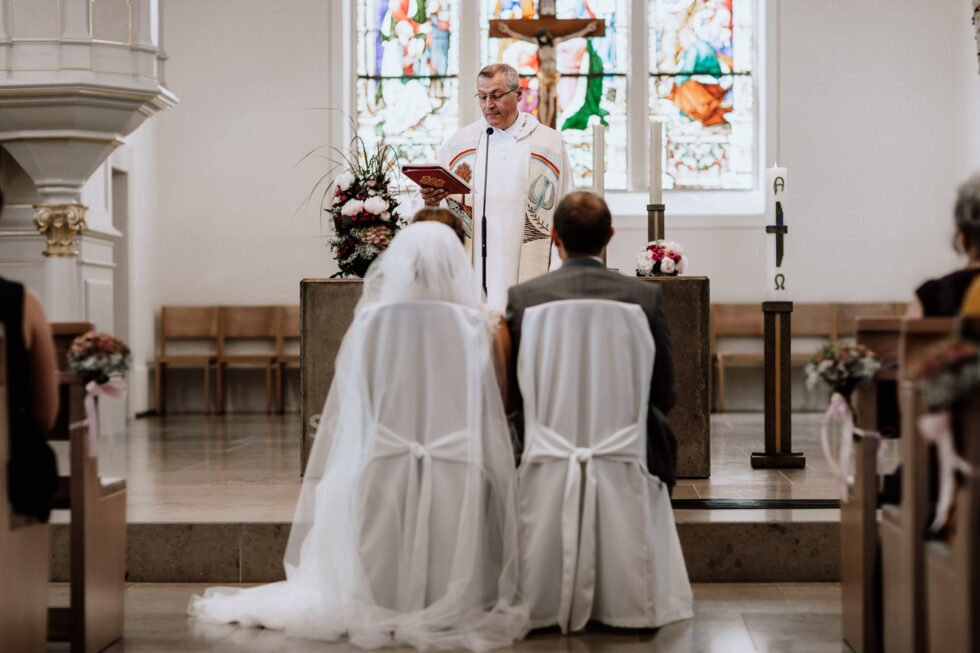 Evangelische Kirche Schriesheim, Hochzeit, Trauung