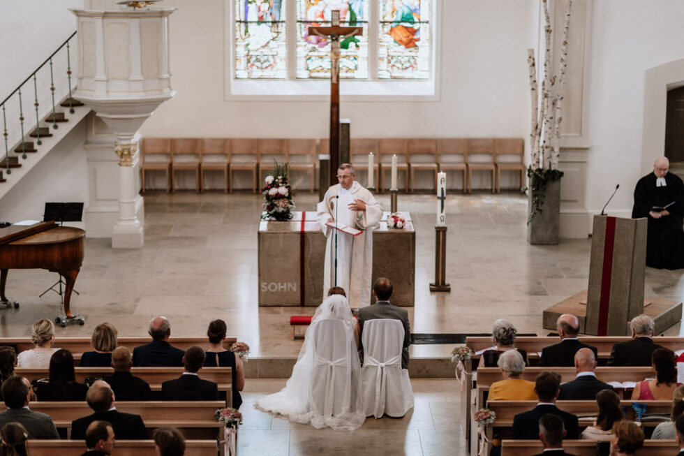 Evangelische Kirche Schriesheim, Hochzeit, Trauung