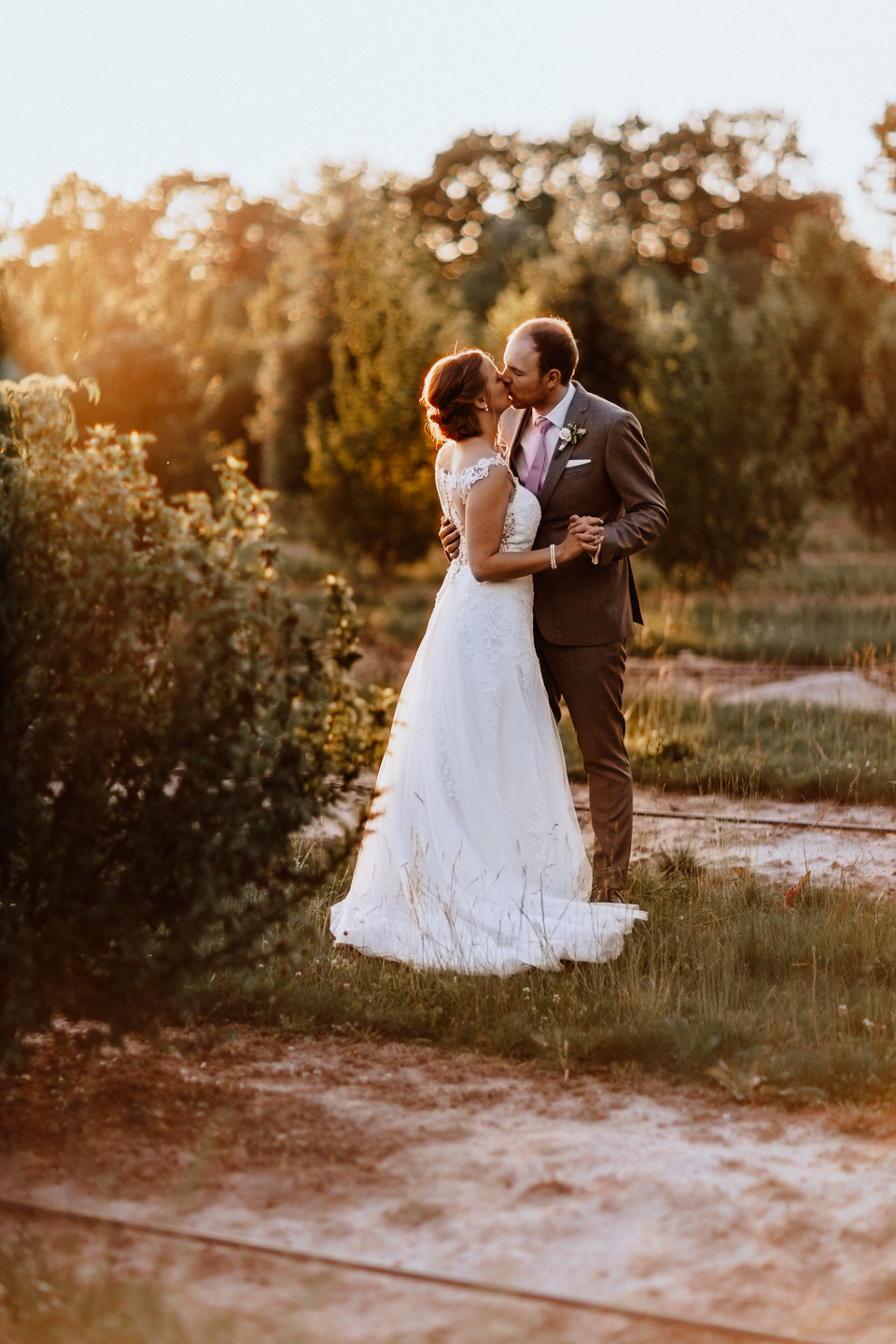 Brautpaarshooting, Eichenstolz, Hochzeit, Ladenburg, Sunset