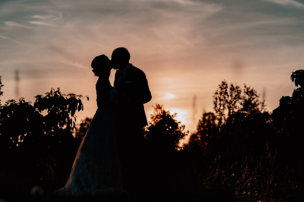 Brautpaarshooting, Eichenstolz, Hochzeit, Ladenburg, Sunset