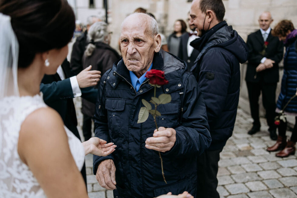 Dresden, Frauenkirche, Gratulation, Hochzeit