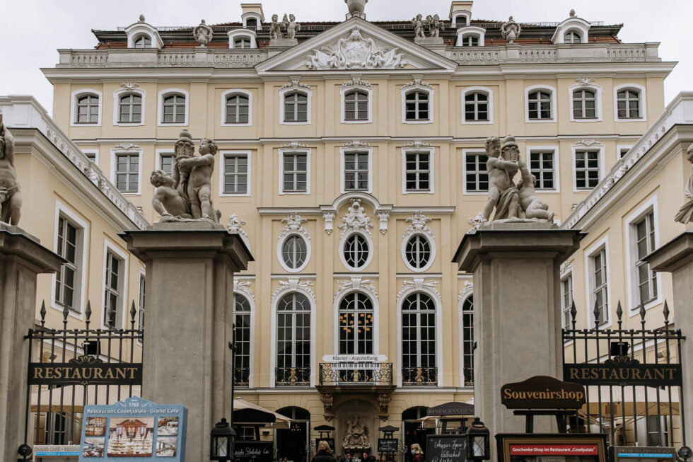 Coselpalais, Dresden, Hochzeit, Sektempfang