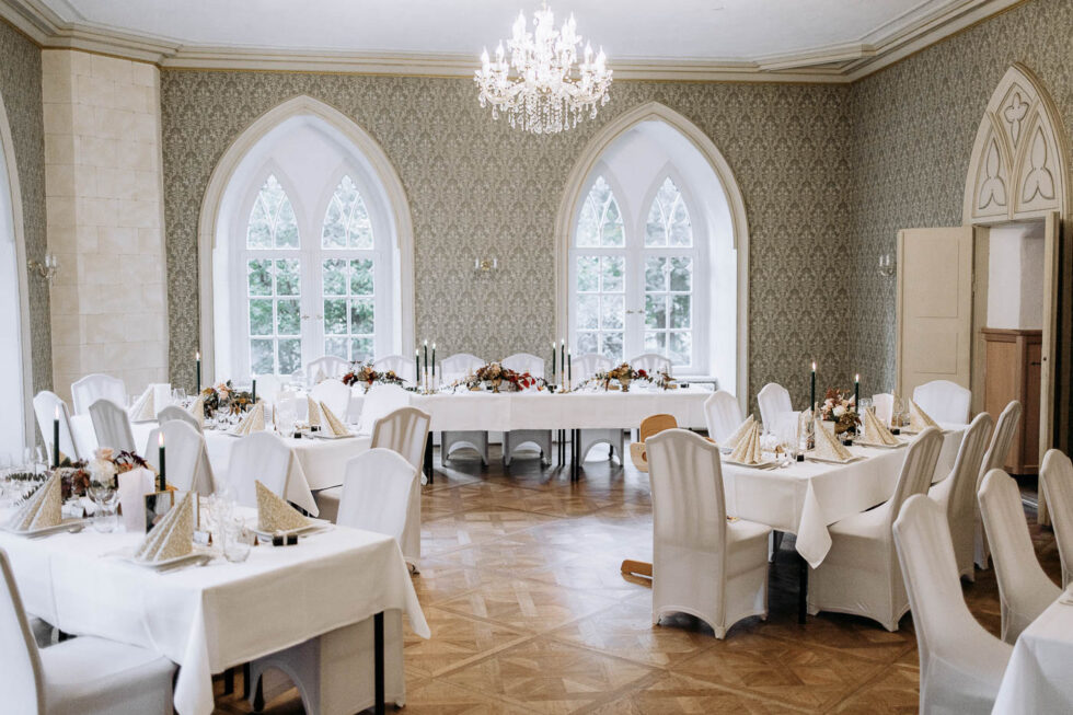 Dekoration, Dresden, Hochzeit, Schloss Seifersdorf