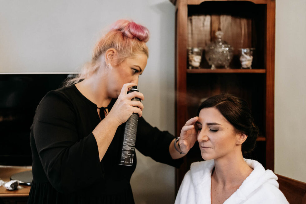 Braut, Dresden, Getting Ready, Hochzeit, Palais am Neumarkt, Schminken