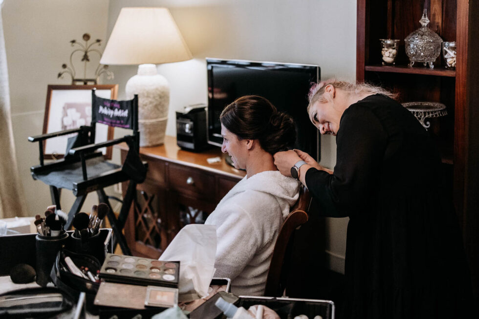 Braut, Dresden, Getting Ready, Hochzeit, Palais am Neumarkt, Schminken